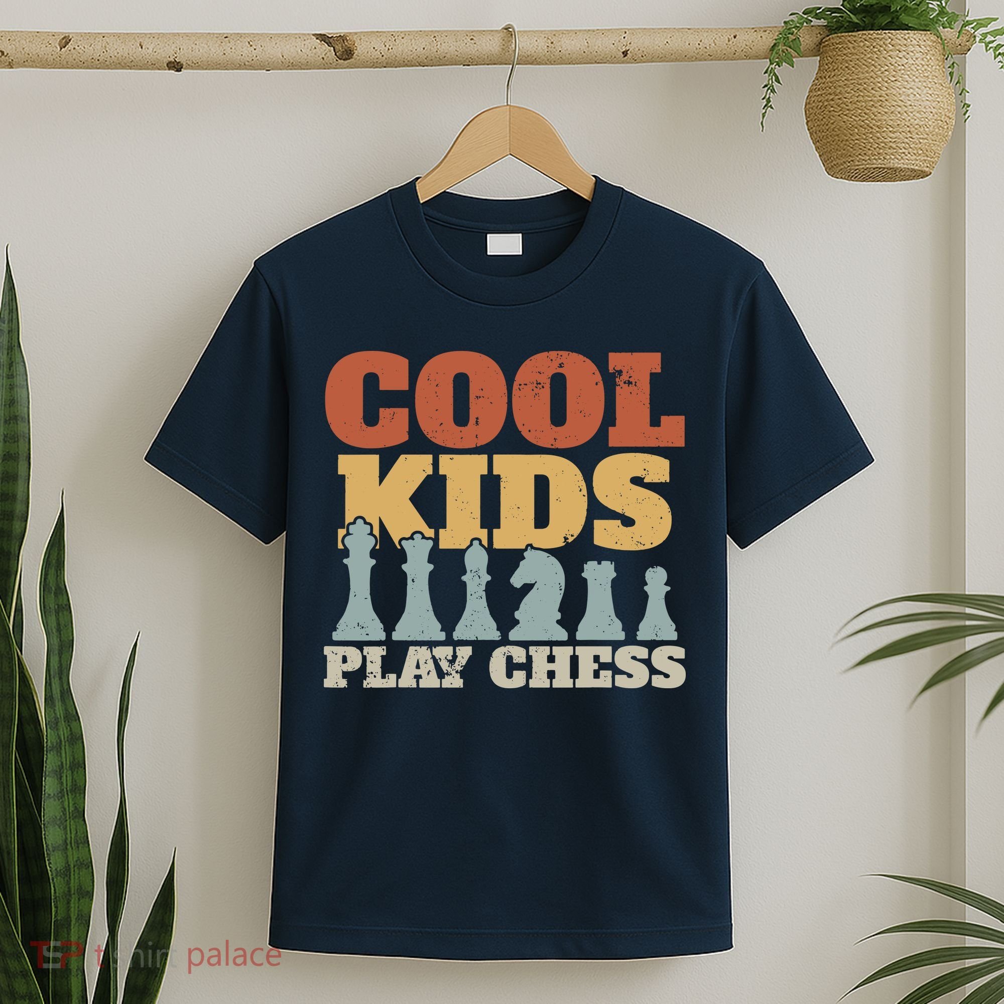 Chess Chessmen Chessboxing Gift For Cool Kids T-Shirt