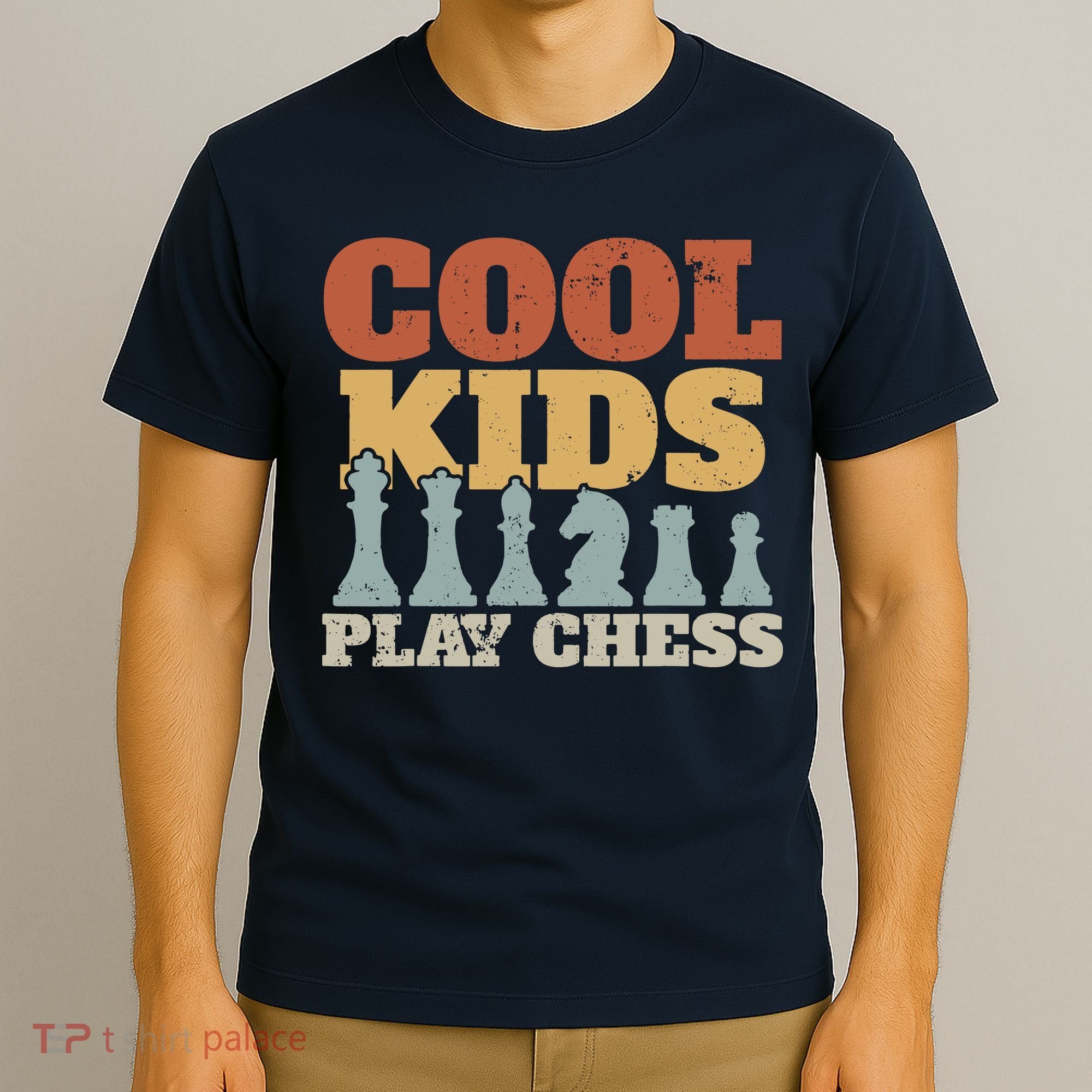 Chess Chessmen Chessboxing Gift For Cool Kids T-Shirt