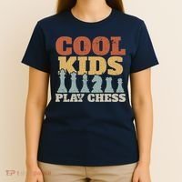 Chess Chessmen Chessboxing Gift For Cool Kids T-Shirt thumb 4