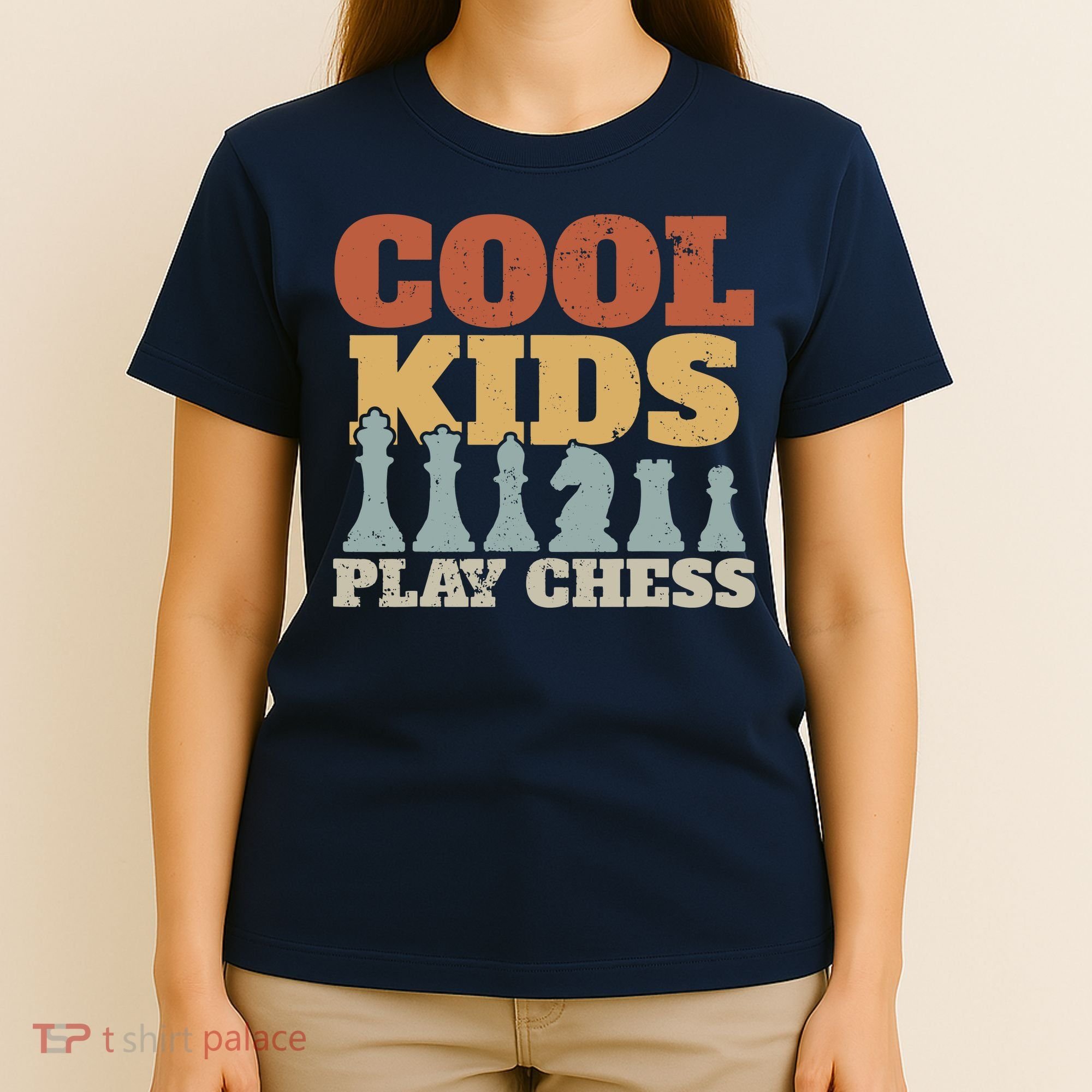 Chess Chessmen Chessboxing Gift For Cool Kids T-Shirt