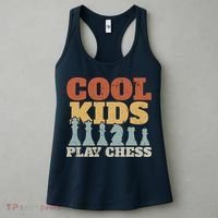 Chess Chessmen Chessboxing Gift For Cool Kids Women's Tank Top thumb 3