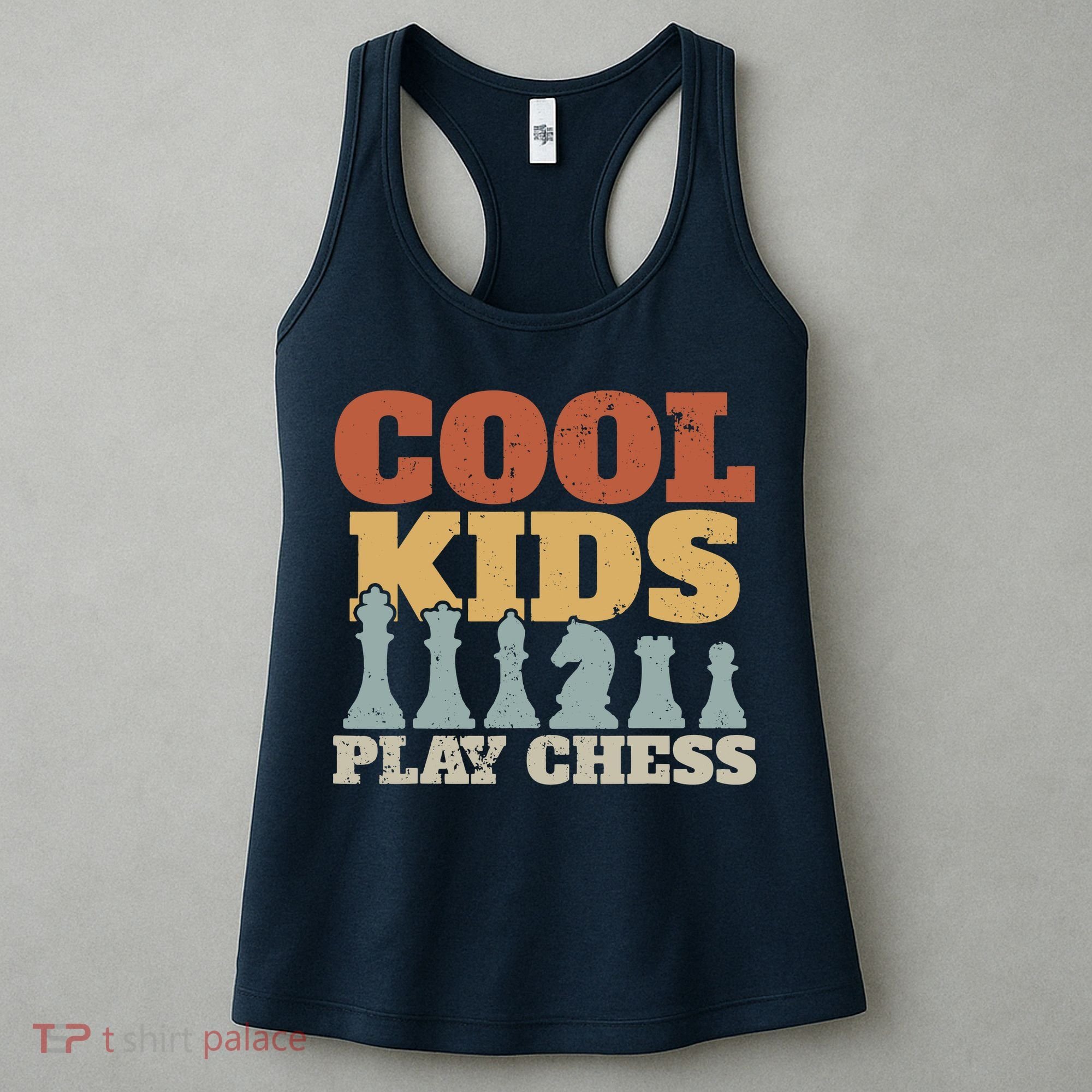 Chess Chessmen Chessboxing Gift For Cool Kids Women's Tank Top