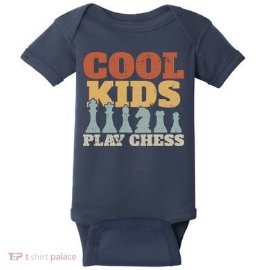 Chess Chessmen Chessboxing Gift For Cool Kids Baby Bodysuit