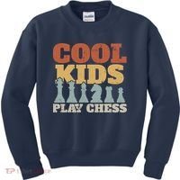 Chess Chessmen Chessboxing Gift For Cool Kids Kids Sweatshirt thumb 0