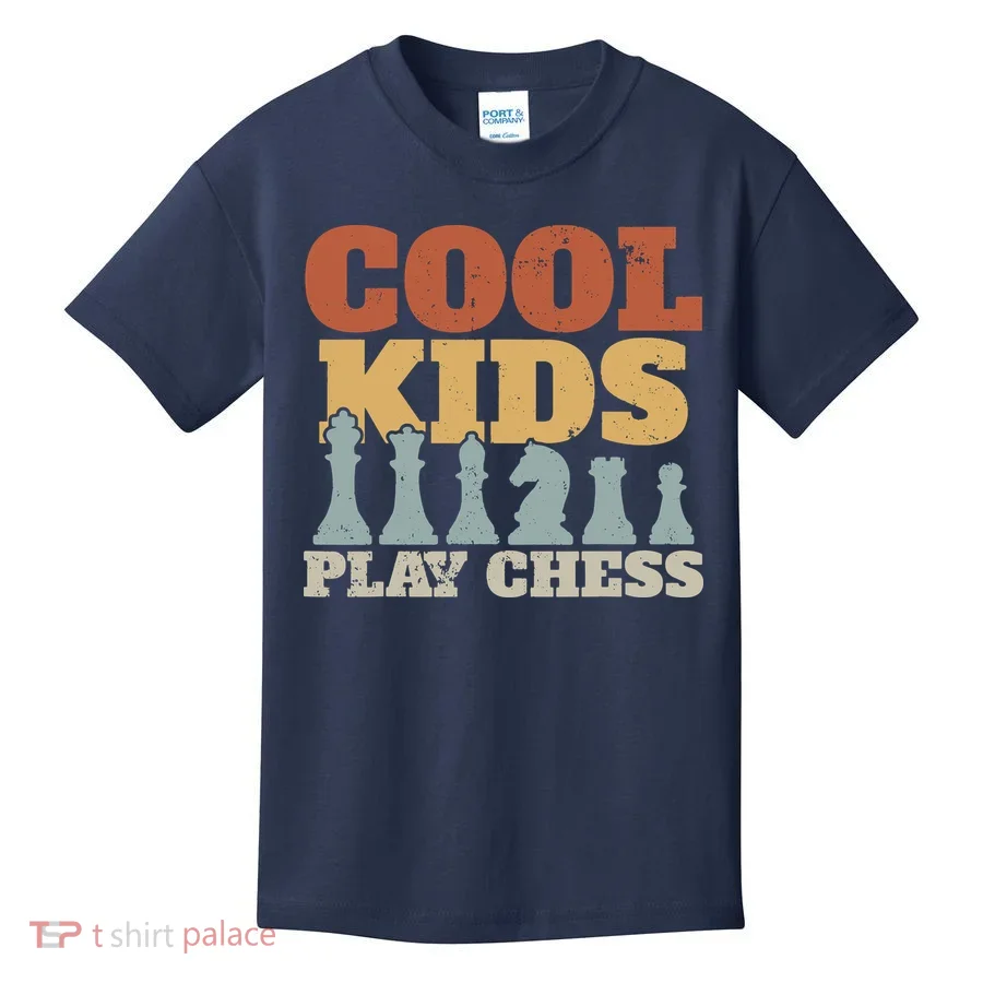 Chess Chessmen Chessboxing Gift For Cool Kids Kids T-Shirt