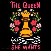 Chess Chessmen Chessboxing Queen Chess Player Gift Backpack thumb 2