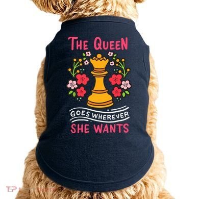 Chess Chessmen Chessboxing Queen Chess Player Gift Doggie Tank