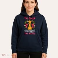 Chess Chessmen Chessboxing Queen Chess Player Gift Hoodie thumb 5