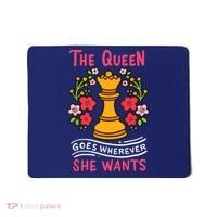 Chess Chessmen Chessboxing Queen Chess Player Gift Mousepad thumb 0