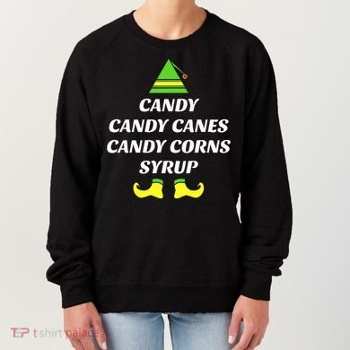 Candy Candy Canes Candy Corn Syrup Women's Sweatshirt