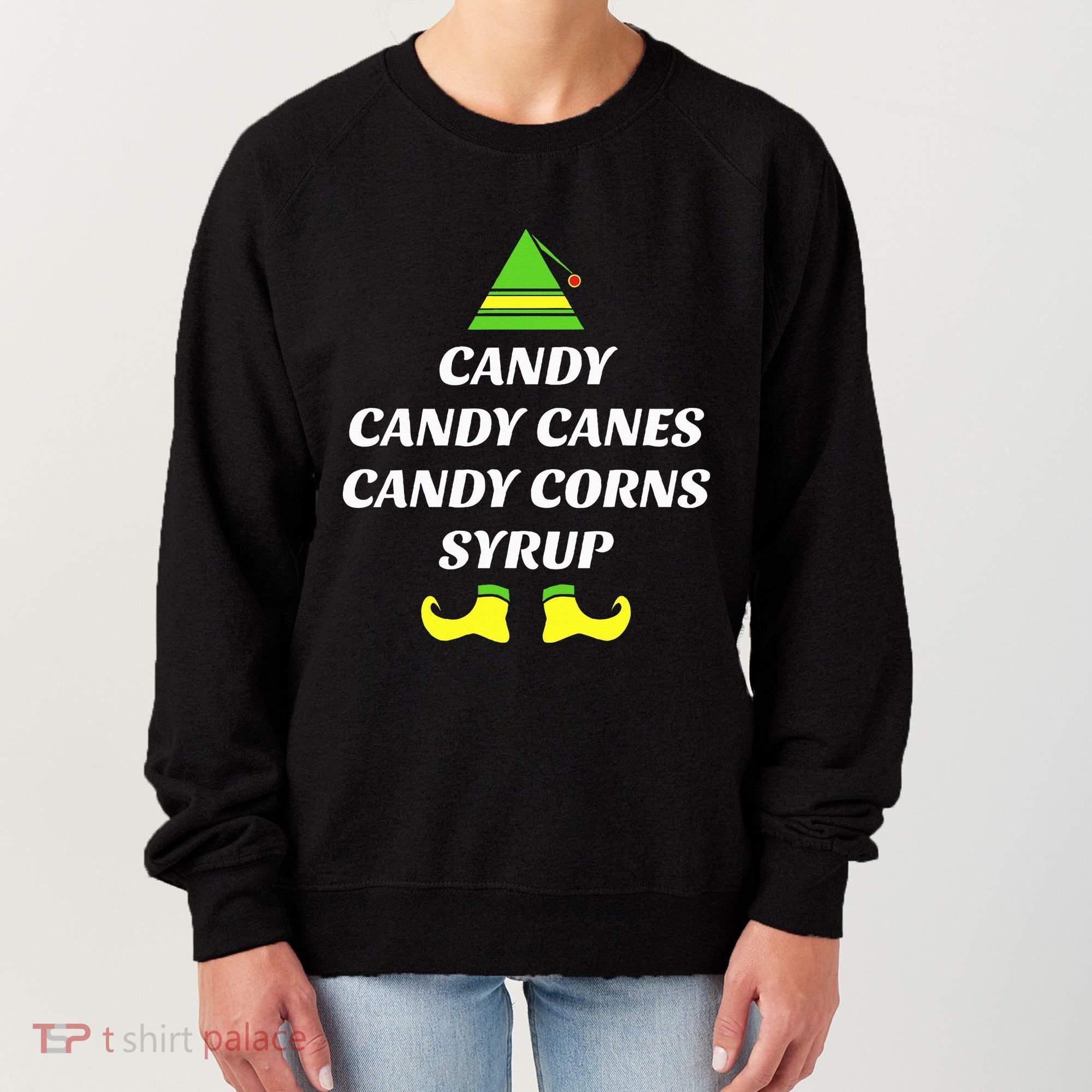 Candy Candy Canes Candy Corn Syrup Women's Sweatshirt