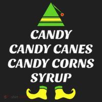 Candy Candy Canes Candy Corn Syrup Women's Sweatshirt thumb 2