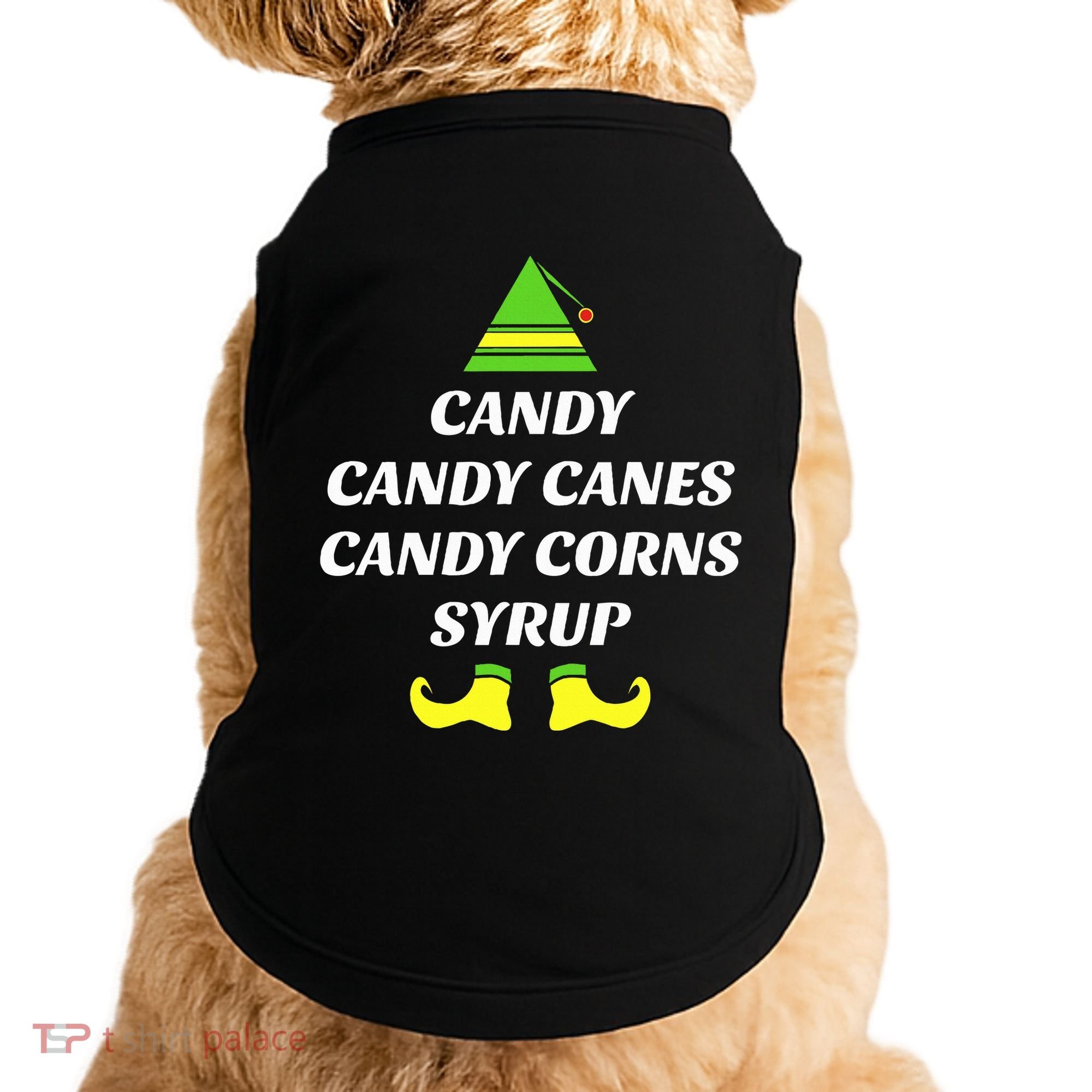 Candy Candy Canes Candy Corn Syrup Doggie Tank