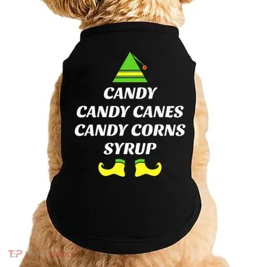 Candy Candy Canes Candy Corn Syrup Doggie Tank