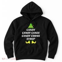 Candy Candy Canes Candy Corn Syrup Hoodie thumb 0
