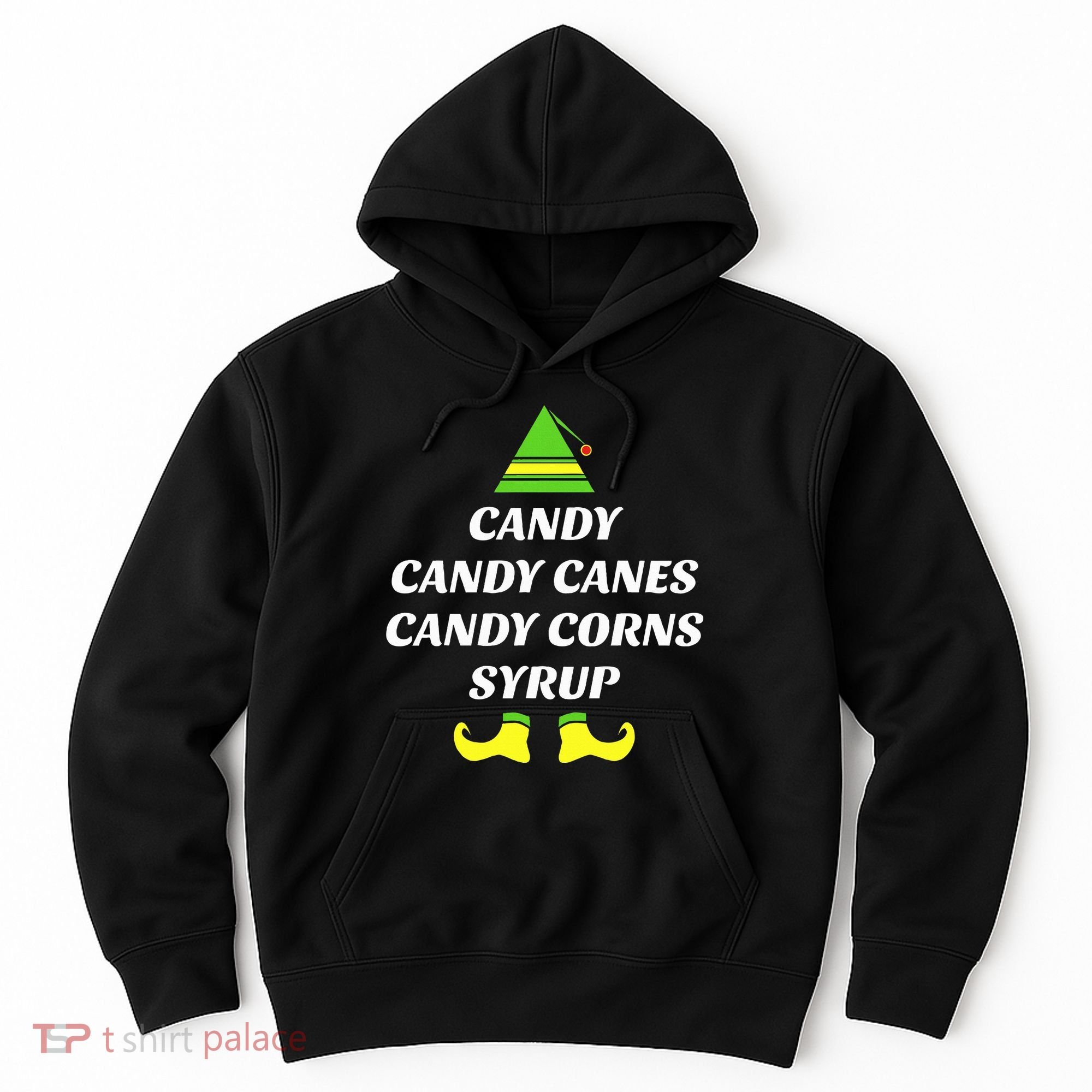 Candy Candy Canes Candy Corn Syrup Hoodie