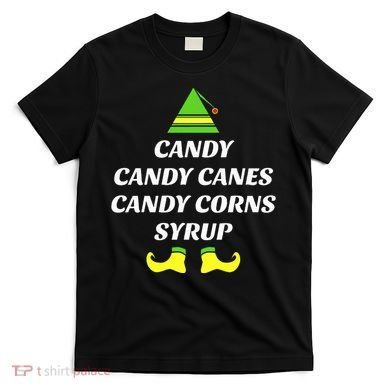 Candy Candy Canes Candy Corn Syrup T-Shirt