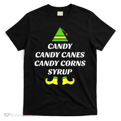 Candy Candy Canes Candy Corn Syrup T-Shirt