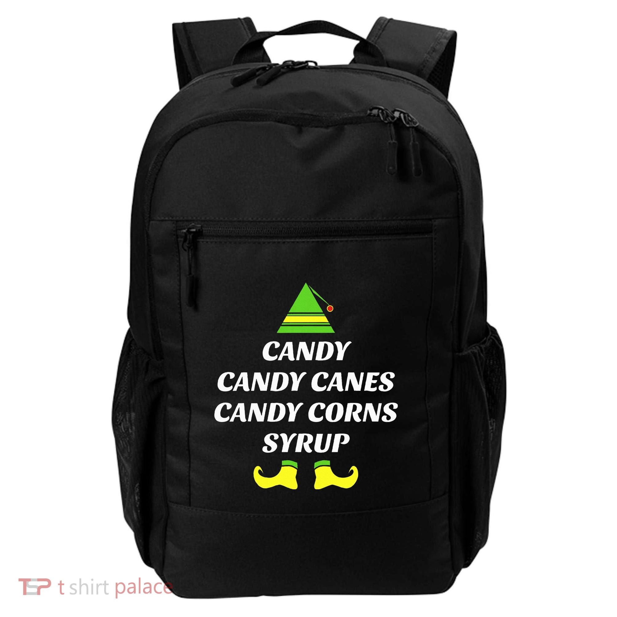Candy Candy Canes Candy Corn Syrup Backpack