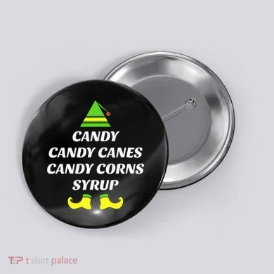 Candy Candy Canes Candy Corn Syrup Button