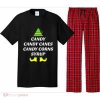 Candy Candy Canes Candy Corn Syrup Pajama Set thumb 0