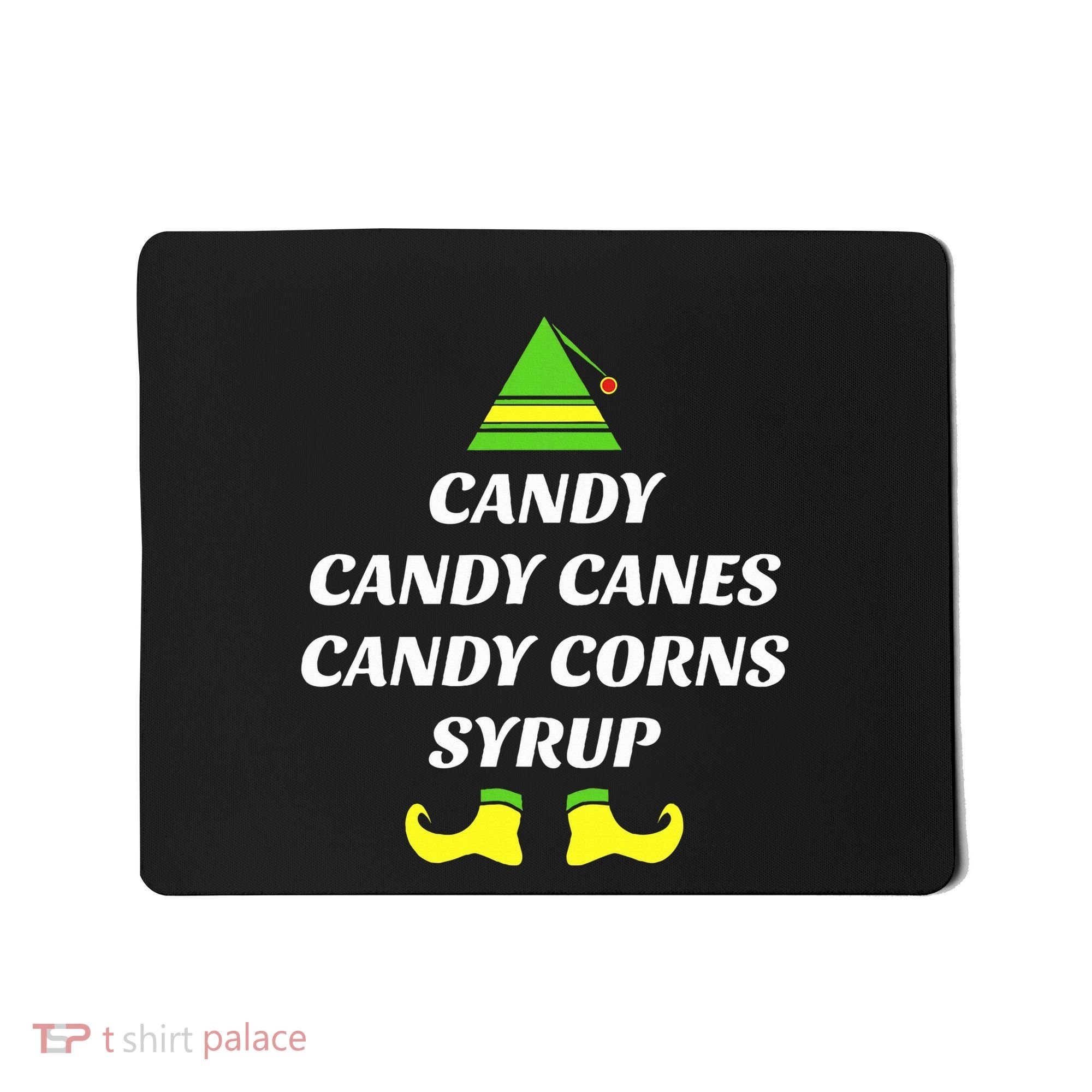 Candy Candy Canes Candy Corn Syrup Mousepad