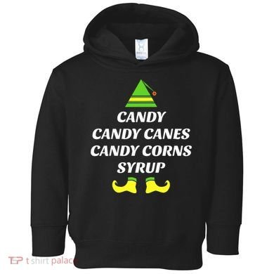 Candy Candy Canes Candy Corn Syrup Toddler Hoodie