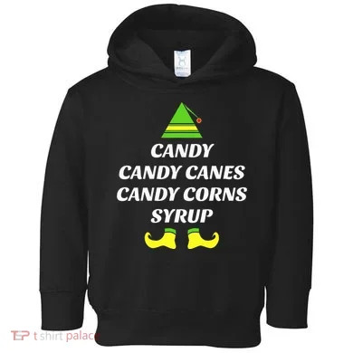 Candy Candy Canes Candy Corn Syrup Toddler Hoodie