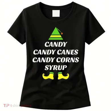 Candy Candy Canes Candy Corn Syrup Women's T-Shirt