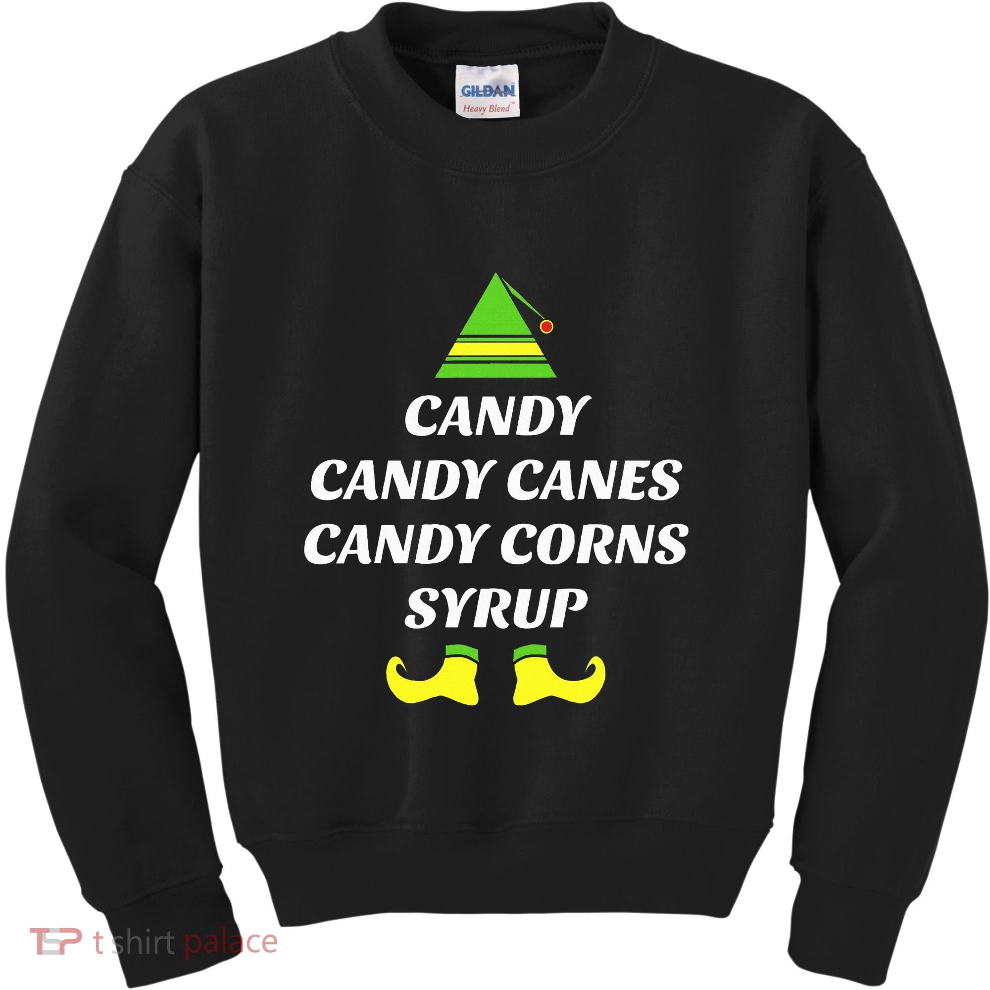 Candy Candy Canes Candy Corn Syrup Kids Sweatshirt