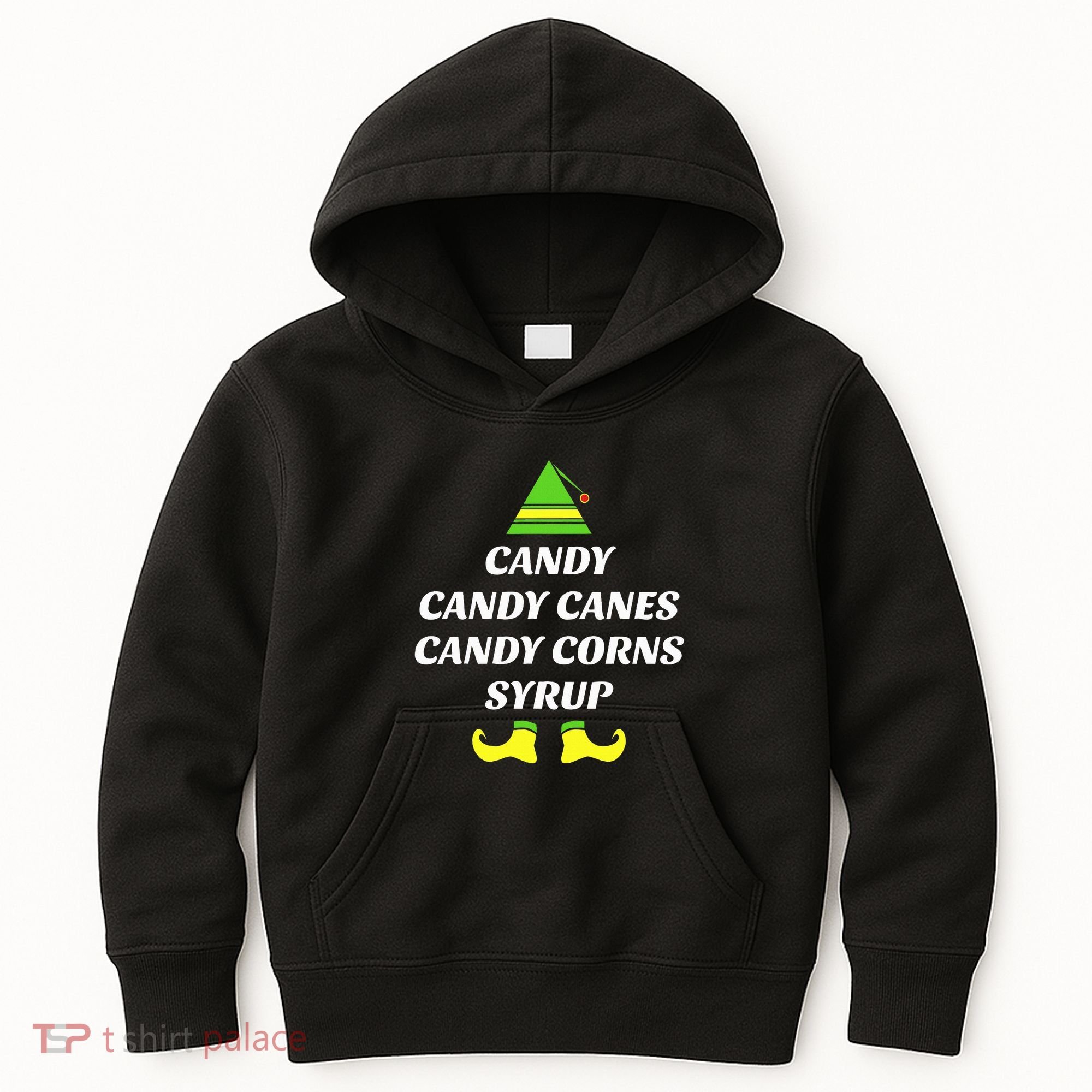Candy Candy Canes Candy Corn Syrup Kids Hoodie