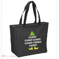 Candy Candy Canes Candy Corn Syrup Tote Bag thumb 2