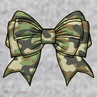 Cute Camo Coquette Ribbon Bow The Baniff Cuffed Pom Beanie thumb 2