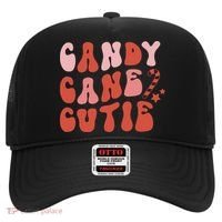 Candy Cane Cutie Funny Christmas Graphic Plus Size Hat thumb 0