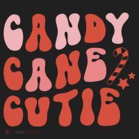 Candy Cane Cutie Funny Christmas Graphic Plus Size Hat thumb 2