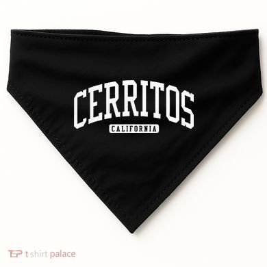 Cerritos California Ca College University Style USA-Made Doggie Bandana