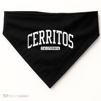 Cerritos California Ca College University Style USA-Made Doggie Bandana thumb 0