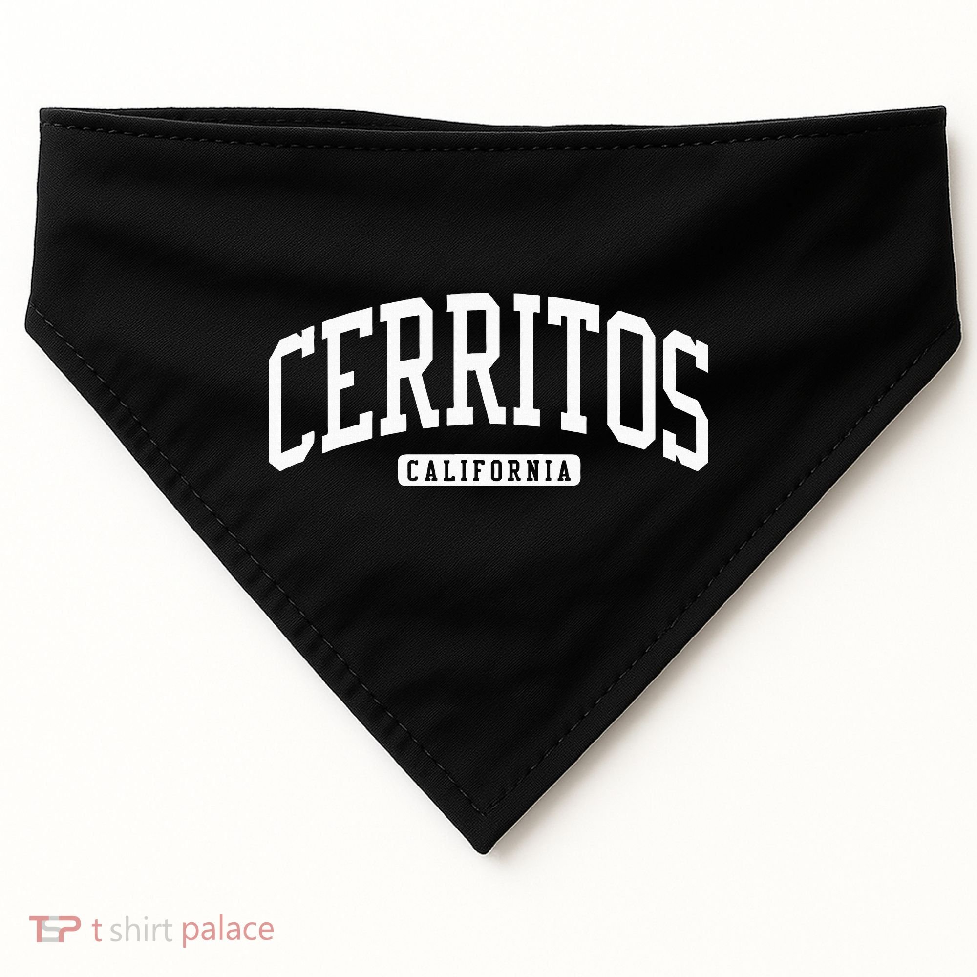 Cerritos California Ca College University Style USA-Made Doggie Bandana