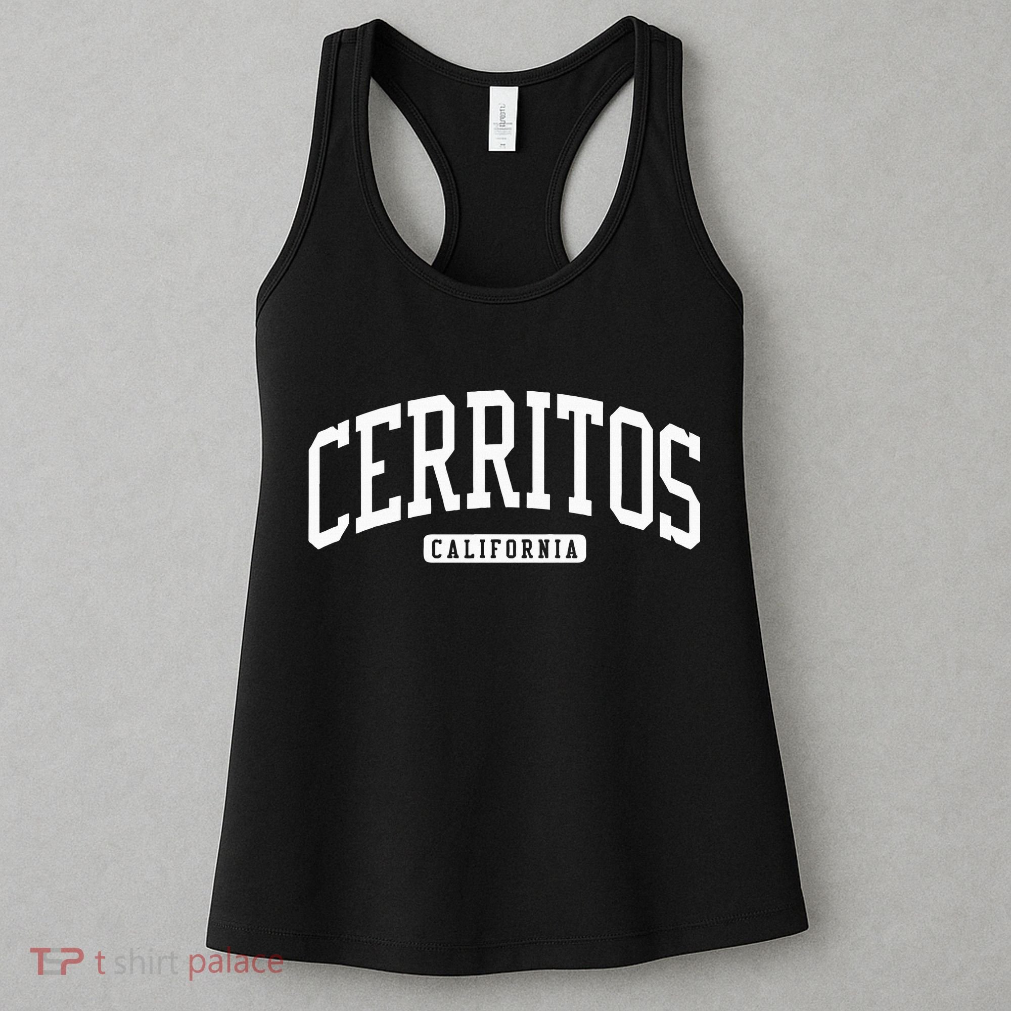 Cerritos California Ca College University Style Women's Tank Top