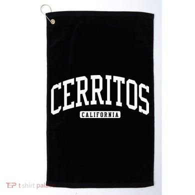 Cerritos California Ca College University Style Golf Towel