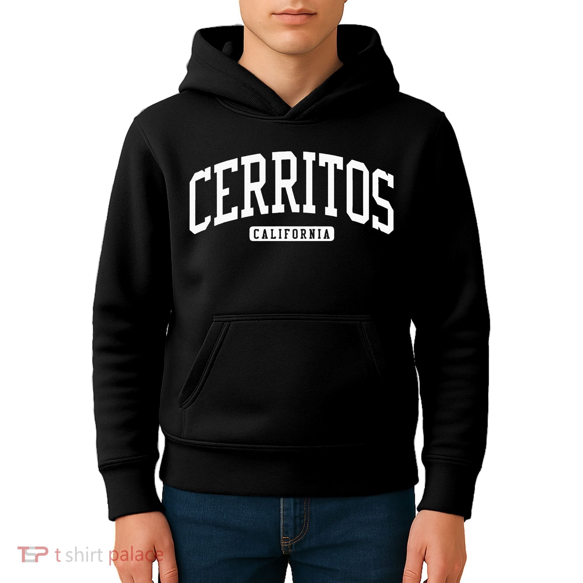 Cerritos California Ca College University Style Kids Hoodie