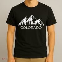 Colorado Cool Colorado Rocky Mountains T-Shirt thumb 3