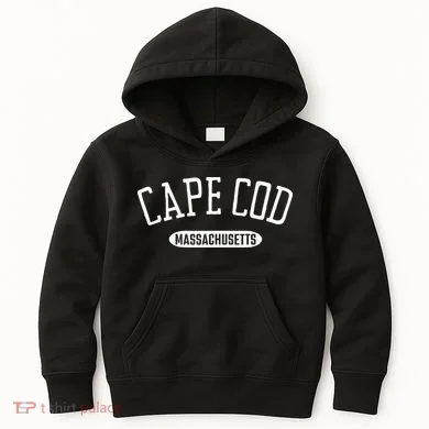 Cape Cod Classic Style Cape Cod Massachusetts MA Kids Hoodie