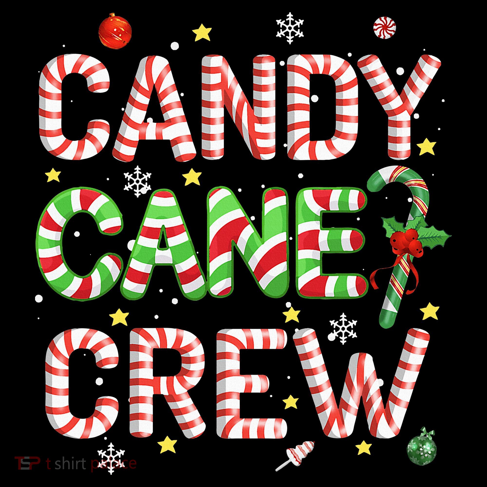 Candy Cane Crew Funny Christmas Candy Lover Xmas Pajamas  Coffee Mug