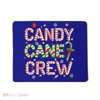 Candy Cane Crew Funny Christmas Candy Lover Xmas Pajamas  Mousepad thumb 0