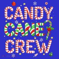 Candy Cane Crew Funny Christmas Candy Lover Xmas Pajamas  Women's Tank Top thumb 5
