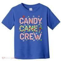 Candy Cane Crew Funny Christmas Candy Lover Xmas Pajamas  Toddler T-Shirt thumb 0