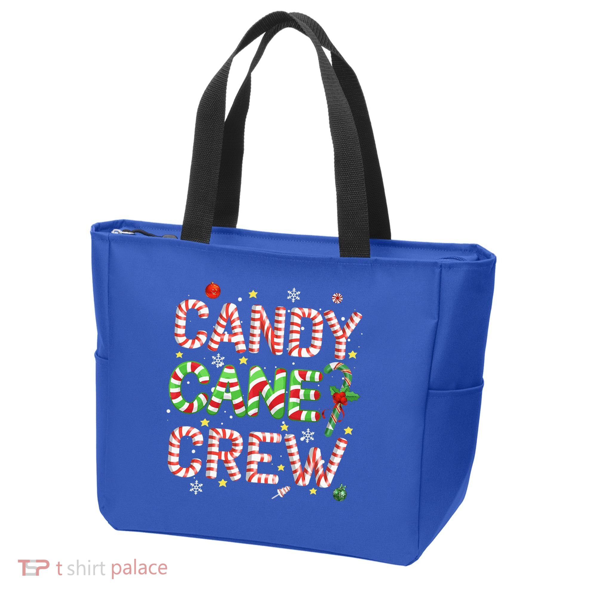 Candy Cane Crew Funny Christmas Candy Lover Xmas Pajamas  Tote Bag