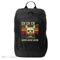 Ch Ch Ch Meow Meow Scary Friday Costume Halloween Cat City Backpack thumb 0