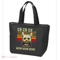 Ch Ch Ch Meow Meow Scary Friday Costume Halloween Cat Tote Bag thumb 3